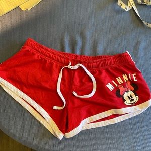 Disney women’s Minnie mouse shorts XL 15/17 juniors